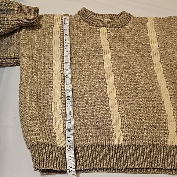 Vintage bonnet Ireland handloomed wool sweater small - Picture 9 of 11